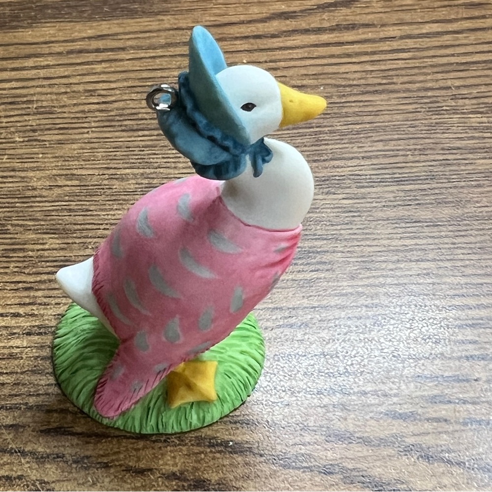 Hallmark Jemima Puddle-Duck Beatrix Potter 1997 Spring Collection Handcrafted - Picture 6 of 7